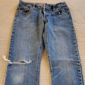 Levi's Blue Straight Leg Women's Jeans